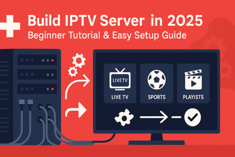 How to Build Your Own IPTV Server (Beginner Guide 2025) 5 Build IPTV server 2025 – beginner tutorial with server and Smart TV