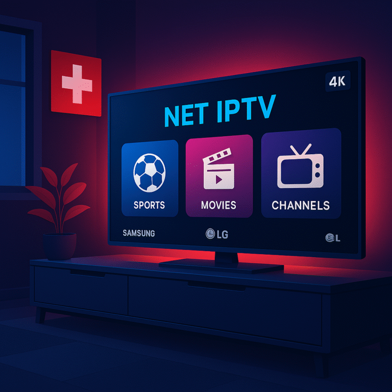 Net IPTV Suisse 2025 : Application Alternative pour Smart TV (Guide Pas à Pas) 14 Net IPTV Suisse 2025 – Application alternative IPTV pour Smart TV Samsung et LG, guide installation complet