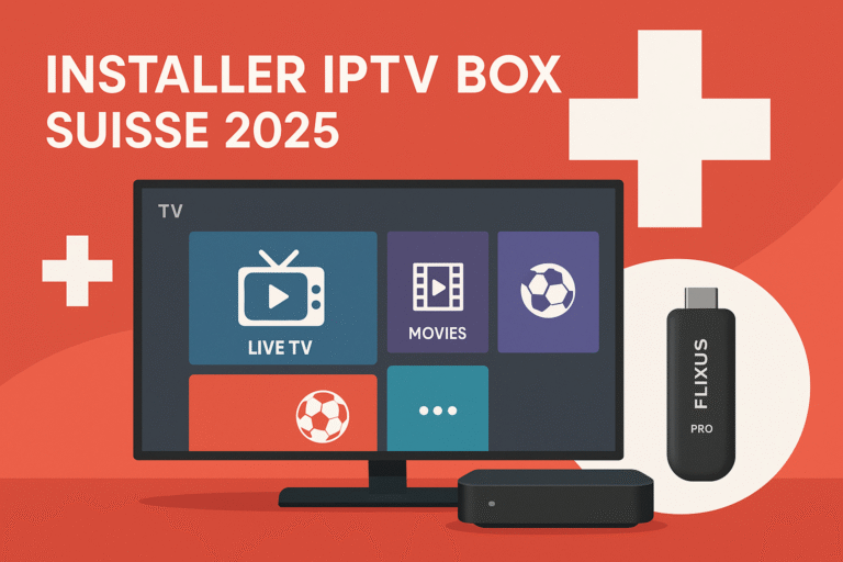 Installer IPTV Box Suisse 2025 : Guide étape par étape 13 installer iptv box suisse 2025 – configuration mag box, android tv box et flixus stick pro