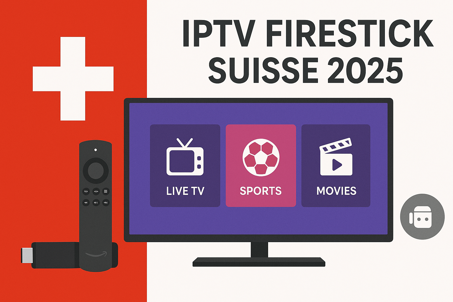 iptv firestick suisse installation android tv 2025